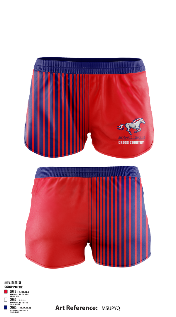Plaza Park Pacers 617687 Women's Shorts - 1