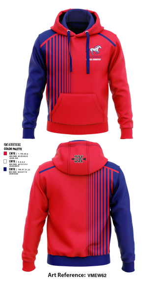 Plaza Park Pacers 617687 Hoodie - 1