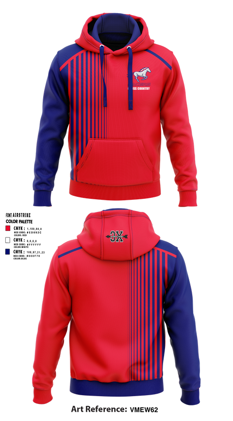 Plaza Park Pacers 617687 Hoodie - 1