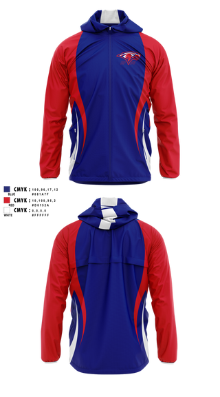 Burns Flat-Dill City Middle School 75143304 Windbreaker - 1