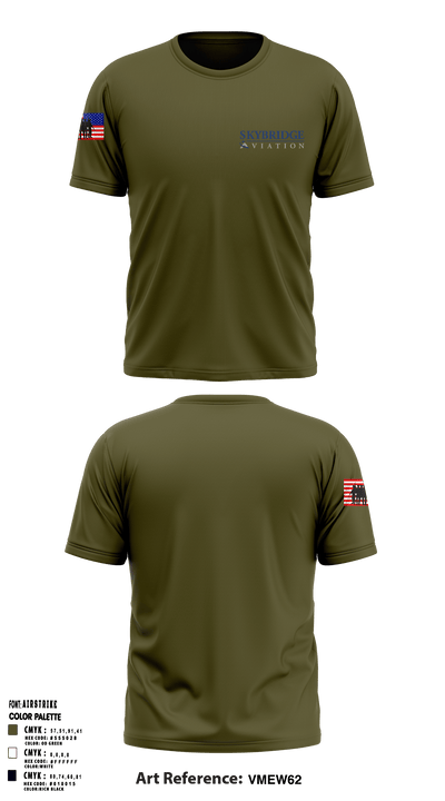 SkyBridge Aviation 74351240 Short Sleeve Performance Shirt - 2