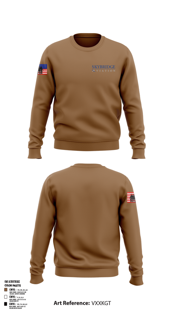 SkyBridge Aviation 74351240 Crew Neck Sweatshirt - 1
