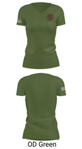South bound brook training division 12410135 Women's Short Sleeve V-neck Shirt - 48