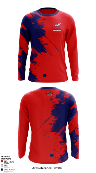 Plaza Park 7264543 Long Sleeve Performance Shirt 1
