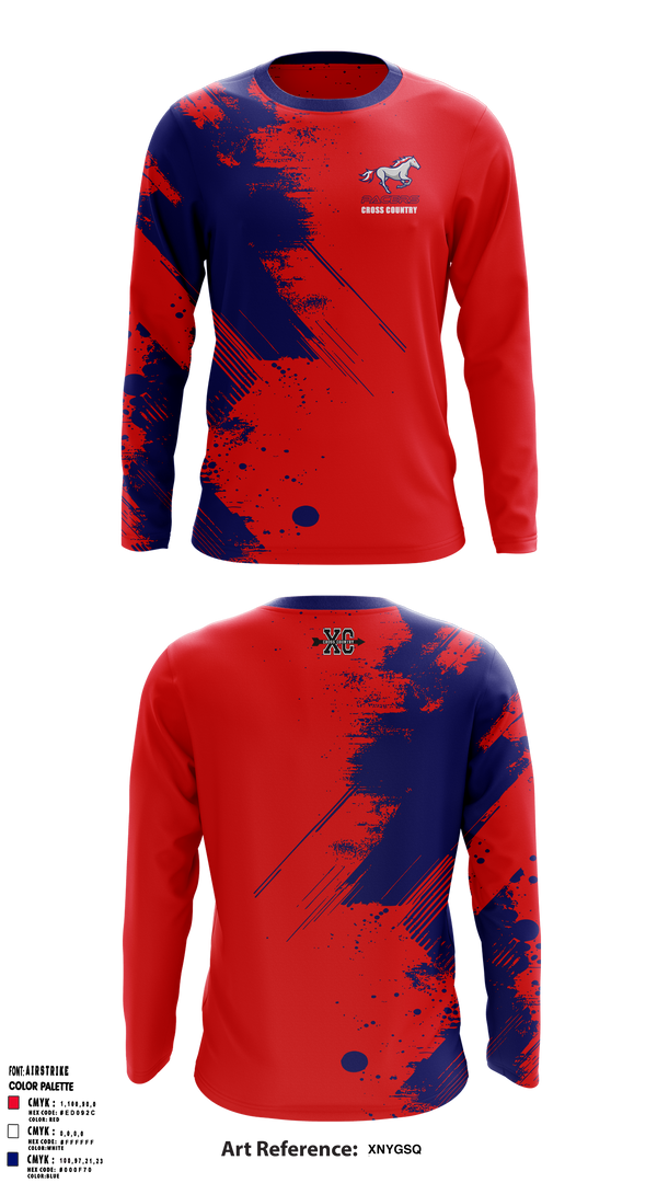 Plaza Park 7264543 Long Sleeve Performance Shirt 1
