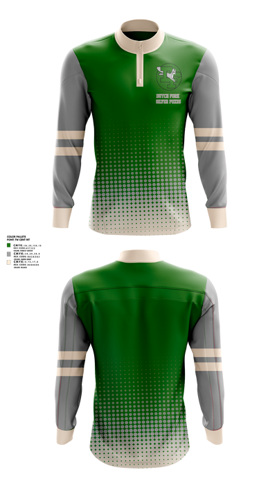 Dutch Fork Silver Foxes 30389436 Quarter Zip Jacket - 1