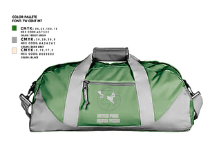Dutch Fork Silver Foxes 30389436 Duffle Bag - 1