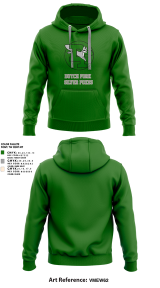 Dutch Fork Silver Foxes 30389436 Hoodie - 1