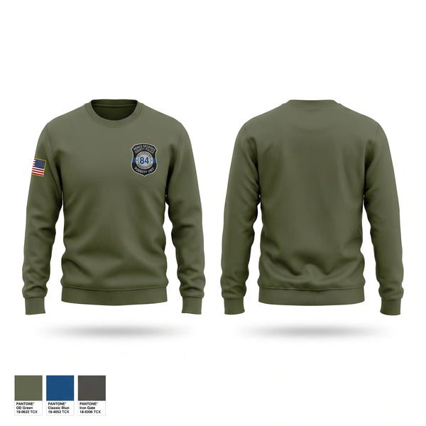 Crew Neck Sweatshirt, Prince George's County Police Robbery Unit, Police, Teamtime, Team time, sublimation, custom sports apparel, team uniforms, spirit wear, spiritwear, sports uniforms, custom shirts, team store, custom team store, fundraiser sports, apparel fundraiser