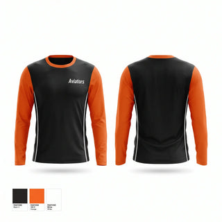 Long Sleeve Performance Shirt, Alliance Aviators, , Teamtime, Team time, sublimation, custom sports apparel, team uniforms, spirit wear, spiritwear, sports uniforms, custom shirts, team store, custom team store, fundraiser sports, apparel fundraiser