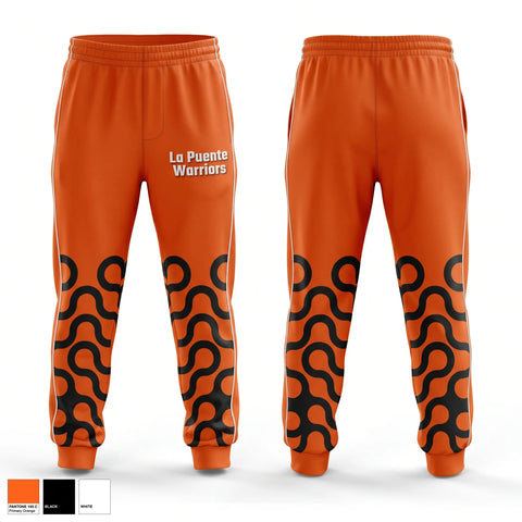 Sweatpants, La Puente Warriors, , Teamtime, Team time, sublimation, custom sports apparel, team uniforms, spirit wear, spiritwear, sports uniforms, custom shirts, team store, custom team store, fundraiser sports, apparel fundraiser