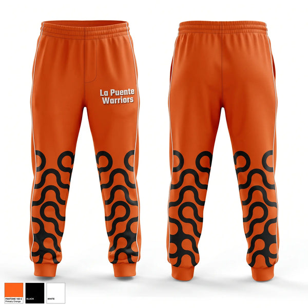 Sweatpants, La Puente Warriors, , Teamtime, Team time, sublimation, custom sports apparel, team uniforms, spirit wear, spiritwear, sports uniforms, custom shirts, team store, custom team store, fundraiser sports, apparel fundraiser