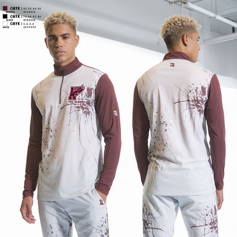 Quarter Zip Jacket, Two Harbors High School Golf, Golf, Teamtime, Team time, sublimation, custom sports apparel, team uniforms, spirit wear, spiritwear, sports uniforms, custom shirts, team store, custom team store, fundraiser sports, apparel fundraiser