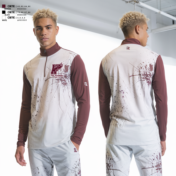 Quarter Zip Jacket, Two Harbors High School Golf, Golf, Teamtime, Team time, sublimation, custom sports apparel, team uniforms, spirit wear, spiritwear, sports uniforms, custom shirts, team store, custom team store, fundraiser sports, apparel fundraiser
