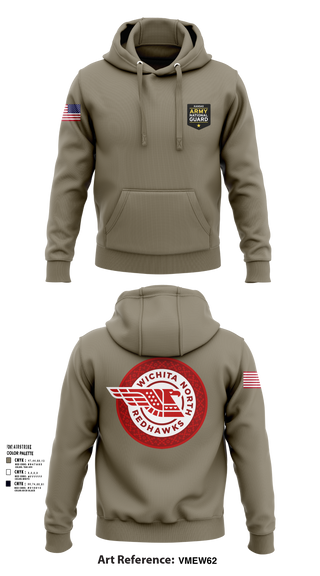 Wichita North Redhawks NG 83064196 Hoodie - 105