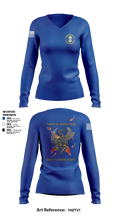 608 ACOMS 2726669 Women's Long Sleeve V-neck Shirt - 1