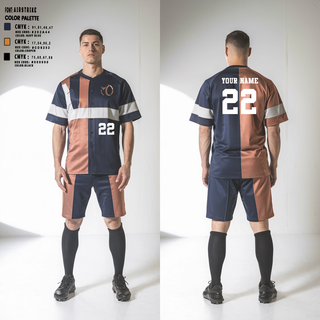 Somerton Toros Baseball 88801798 Full Button Baseball Jersey - 2