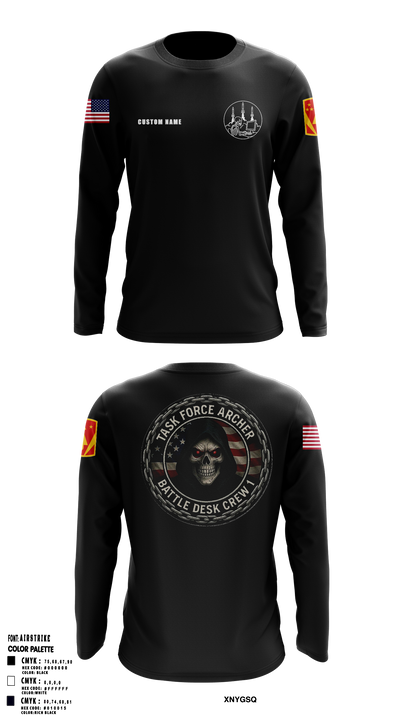 TF Archer Battle Crew 1 11371105 Long Sleeve Performance Shirt 1