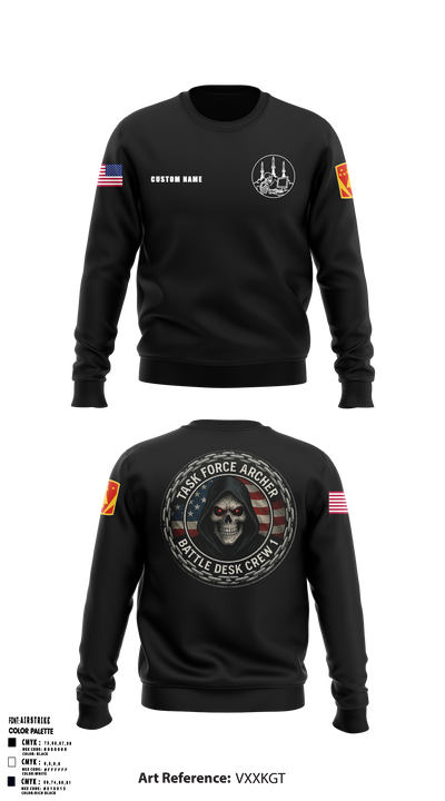 TF Archer Battle Crew 1 11371105 Crew Neck Sweatshirt - 1