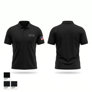 Short Sleeve Performance Polo, JPD, Police, Teamtime, Team time, sublimation, custom sports apparel, team uniforms, spirit wear, spiritwear, sports uniforms, custom shirts, team store, custom team store, fundraiser sports, apparel fundraiser