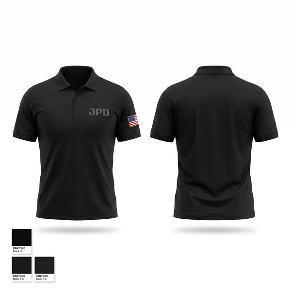 Short Sleeve Performance Polo, JPD, Police, Teamtime, Team time, sublimation, custom sports apparel, team uniforms, spirit wear, spiritwear, sports uniforms, custom shirts, team store, custom team store, fundraiser sports, apparel fundraiser