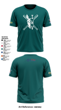 IWV Youth Baseball 15555147 Short Sleeve Performance Shirt - 13