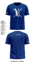 IWV Youth Baseball 15555147 Short Sleeve Performance Shirt - 14