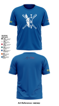 IWV Youth Baseball 15555147 Short Sleeve Performance Shirt - 16