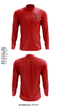IWV Youth Baseball 15555147 Quarter Zip Jacket - 3