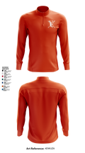 IWV Youth Baseball 15555147 Quarter Zip Jacket - 6