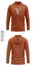 IWV Youth Baseball 15555147 Long Sleeve Performance Shirt with hood - 6