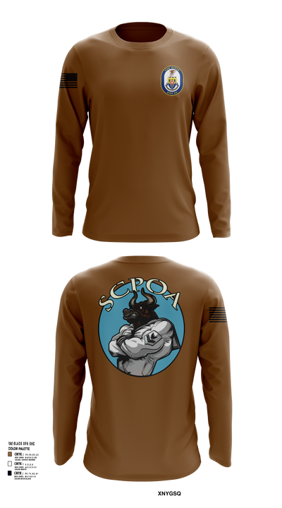 Scpoa 2939861 Long Sleeve Performance Shirt -106
