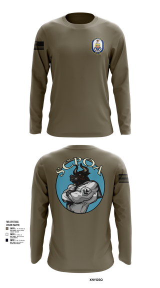 Scpoa 2939861 Long Sleeve Performance Shirt -107