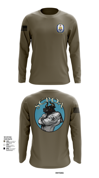 Scpoa 2939861 Long Sleeve Performance Shirt -107