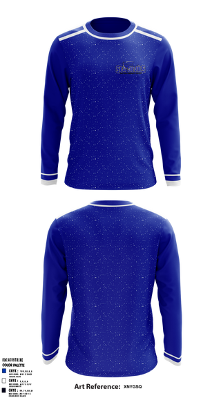 Cape Fear Community College Soccer 4526696 Long Sleeve Performance Shirt - 1