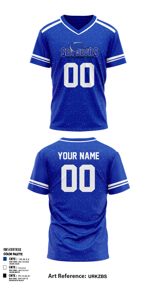 Cape Fear Community College Soccer 4526696 Mens Soccer Jersey - 1