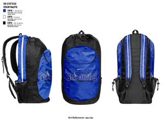 Cape Fear Community College Soccer 4526696 Gear Bag - 1