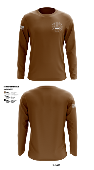 MAYPORT BASE POLICE 80885853 Long Sleeve Performance Shirt -1