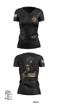 HHC 2-135th AVN REG 2256326 Women's Short Sleeve V-neck Shirt - 102