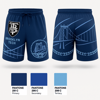 Athletic Shorts With Pockets, Brooklyn Tech, Wrestling, Teamtime, Team time, sublimation, custom sports apparel, team uniforms, spirit wear, spiritwear, sports uniforms, custom shirts, team store, custom team store, fundraiser sports, apparel fundraiser