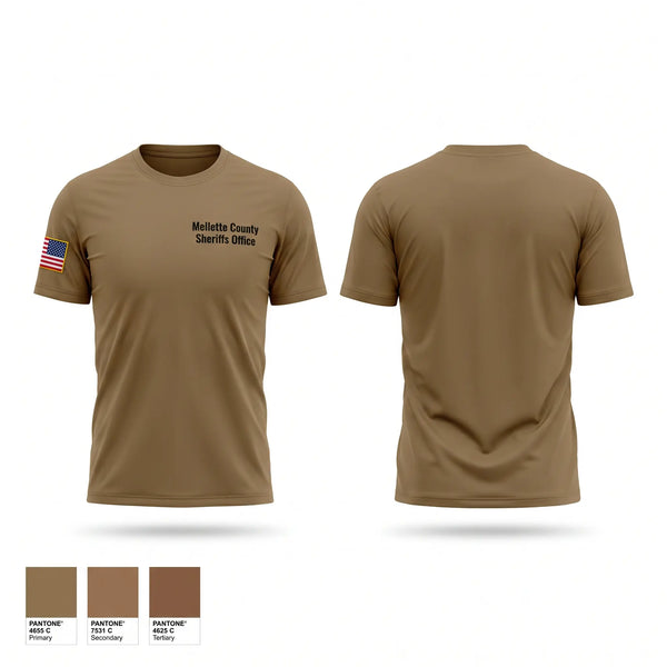 Short Sleeve Performance Shirt, Mellette County Sheriff’s Office, Police, Teamtime, Team time, sublimation, custom sports apparel, team uniforms, spirit wear, spiritwear, sports uniforms, custom shirts, team store, custom team store, fundraiser sports, apparel fundraiser