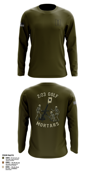 Golf 2439135 Long Sleeve Performance Shirt - 1