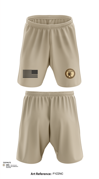 FSC, 3RD BN, 7TH SFG(A) 2558411 Athletic Shorts With Pockets -2