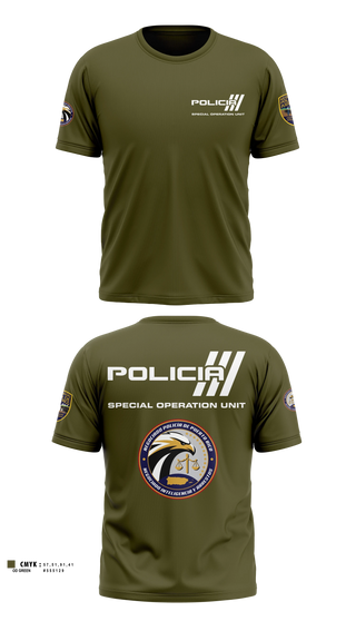 Short Sleeve Performance Shirt, Inteligencia criminal, Police, Teamtime, Team time, sublimation, custom sports apparel, team uniforms, spirit wear, spiritwear, sports uniforms, custom shirts, team store, custom team store, fundraiser sports, apparel fundraiser