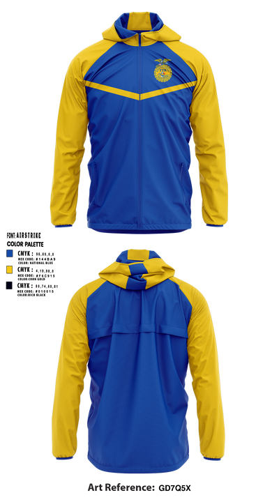 North Decatur FFA 50853256 Windbreaker - 1