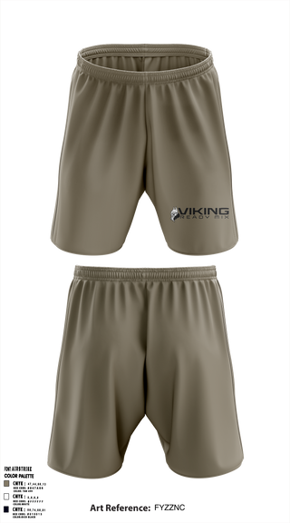 Viking Ready Mix 63384913 Athletic Shorts With Pockets - 1
