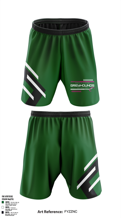 Friends of the Taft City Parks Youth Football League 34761769 Athletic Shorts With Pockets - 1