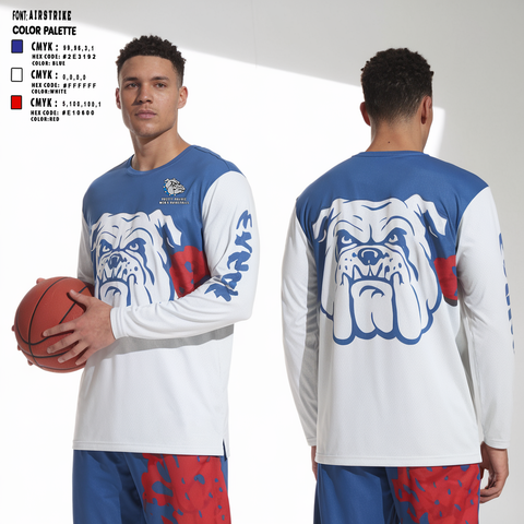 Pretty Prairie Boys Basketball 57511366 Long Sleeve Performance Shirt 2