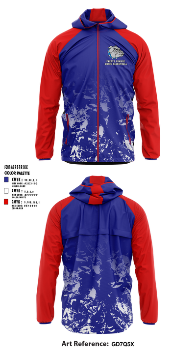 Pretty Prairie Boys Basketball 57511366 Windbreaker - 1