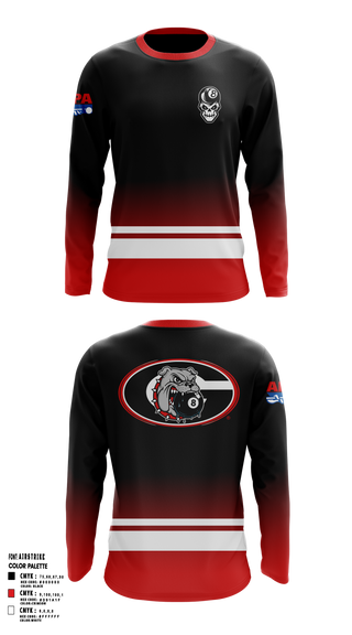 Georgia’s Bulldogs 59919230 Long Sleeve Performance Shirt 2